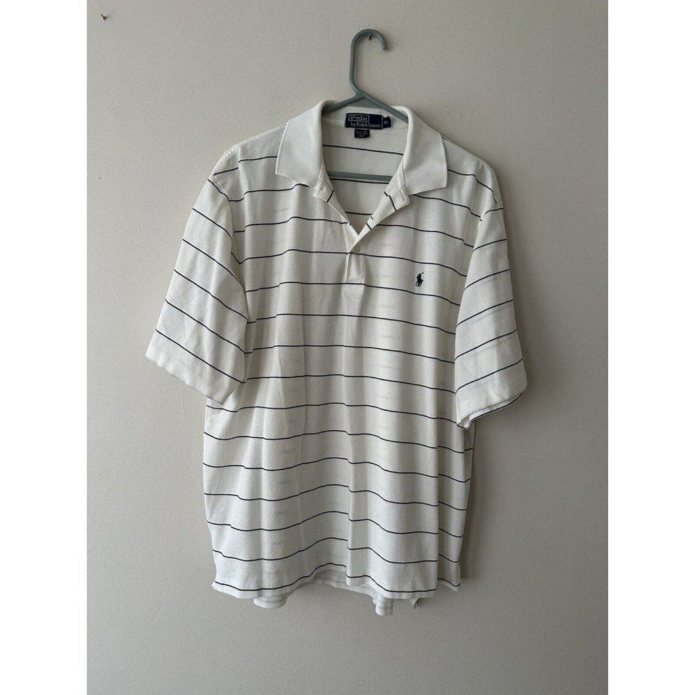 Polo Ralph Lauren Golf Polo Striped StrClassic Fit Short Sleeve Mens Size XL